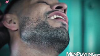 Denis Vega stretches Oskar Ivans tight ass with his muscular cock