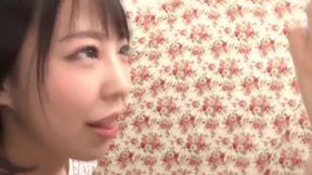 Two Japanese cuties explore their first lesbian encounter