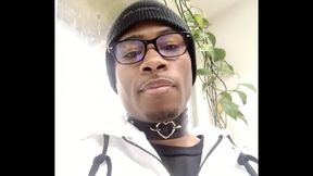 Sexy Black Stud in Lingerie Takes Control of Twink 18+'s Desires