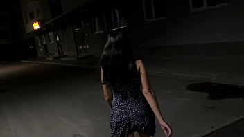 Unknown Girl Easy Catch For Me To Fuck In The Hallway - I Creampie Her Pussy!