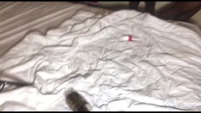 two factory workers fuck a food delivery boy