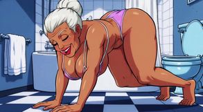 Ai Bathroom Scenes Teasing Shaking Ass