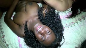 Watching her black friends fuck