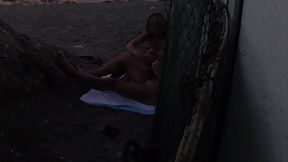 Flashing My Cock in Front of My Stepdaughter in a Beach and She Helps Me Cumshot in Front of Everyone