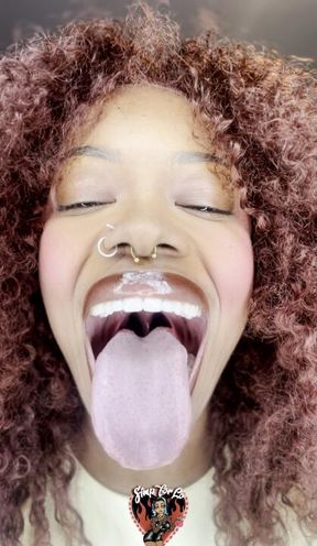 Step-Mommy's Big Tongue