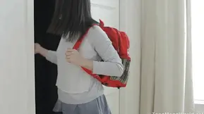 Cute Russian babe Izi Ashley got assfucked by her personal trainer