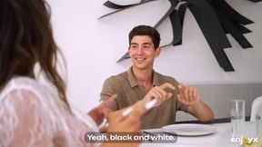 Curvy Colombian Stepmom La Paisita Gets Wild on the Kitchen Table with a Young Lover - A Steamy Encounter!