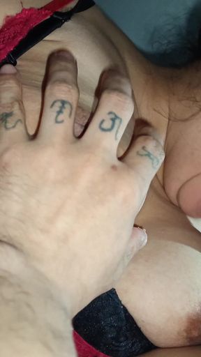 Big Tits Wife Gives a Mind Blowing Blowjob