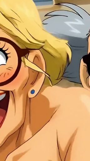 Married Nudist Granny Was Fucked in a Big Ass by Her Husband's Stepbrother Right in the Kitchen. Hentai