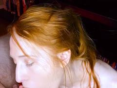 Webcam records amateur teens blowjob