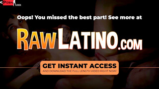 Tattooed Hunk's Solo Strokin': barely legal Latin Guy Jacking Off For Fans