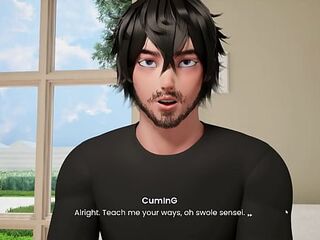 Mansion Days [ TABOO Anime Game ] Ep.1 Going back to my SEXY STEP FAMILY after getting fired !