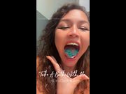 Take a Bath with Me, Heather Riley, Poprocks Blowjob ASMR Self Care Goddess