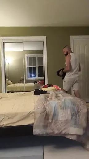 Stepdad fucks son's best friend and son catches them in the act Part 1