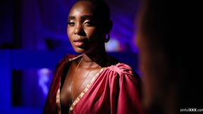 Consummate Zaawaadi's big tits scene