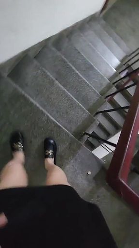 Going Out with a Dildo and No Underwear.