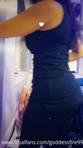 Spiked Ankle Boots Trampling - Part 2 (full distance view)