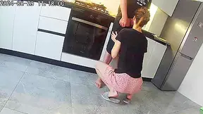 Wife Fucks A Neighbor In The Kitchen. Real Cheating