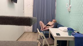 lina sun 22 yr old blonde gets fucked pov then swallows cum