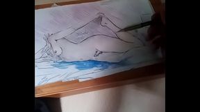 Desenhando minha primeira trans