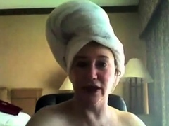 Granny tries Webcam