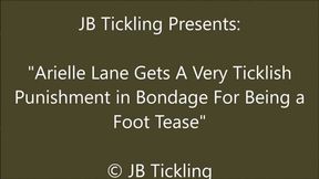 Arielle Lane Tickled After Teasing With Her Feet - WMV