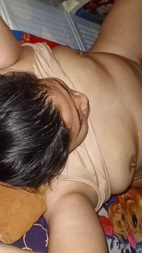 Please massage my breasts gently. I really enjoyed it. Don't stop. I'm going to have to get my ass kicked   Clip 1