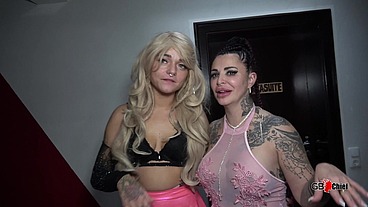 Sluts gangbang orgy Alicia + Cathaleya