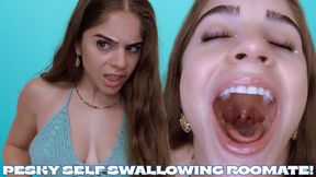 Pesky Self Swallowing Roomate! Ft Dalvina - HD MP4 1080p Format