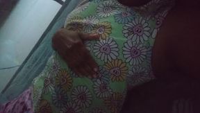 Sri Lankan Girl Musterbation in bath room with Dildo Lust with Big Boobs and wet Pussy