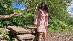 Open Legs Outdoors and Pissing