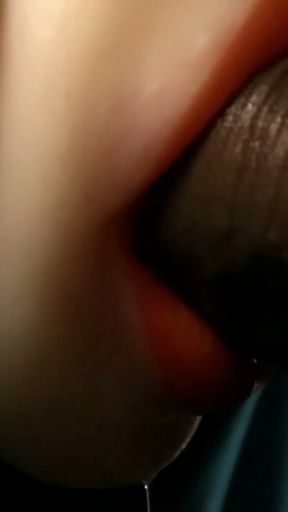The hottest wet blowjob for a big cock   Clip 2