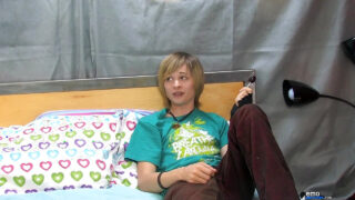 Amatør ung teenager Miles Pride og Timo Garrett bliver analt kneppet