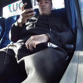 Alone in the Back Seat of the Bus - Masturbation Until I Explode