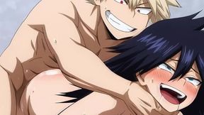 bakugo x midnight (mha) ai