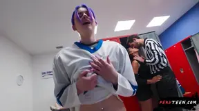 Busty Babe's Tight Pussy Gets Stuffed in the Locker Room!