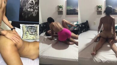 HOT GIRLS' LESBIAN SEX AND A STRAIGHT COUPLE.