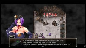 karryn s prison silent walkthough [pornplay hentai game] ep. the slut warden milf dances in the prison stripclub