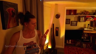 A single mature MILF get a unexpected visit from a young man who gets a fuck he will never forget.