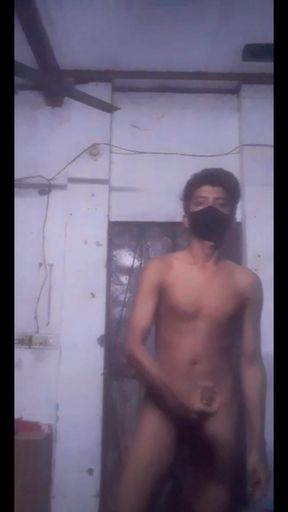 Boy handjob cum