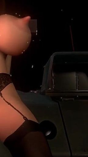Hot MILF Tank Girl Ridings a Cannon