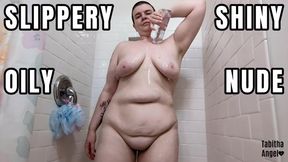 Slippery Shiny Oily Nude WMV