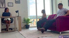 anal threesome with dr. kathylee to overcome the fear of anal sex