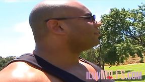 Massive Ass MATURE's Drenched Interracial Pussy Fucking
