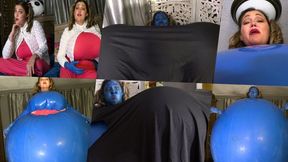 Bratty Dita Becomes Blueberry with Breasts