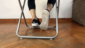 SHOEPLAY IN SNEAKERS BAREFOOT - MOV HD