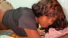 Stepdad slams stepdaughter's wet snatch