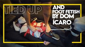 Tied Up & Foot Fetish by Dom Ícaro (1080p) Gay Bondage - Gay Domination - Trampling - Foot Domination - Male Bondage - BDSM - C4SBondage26