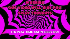 its play time satin sissy boi