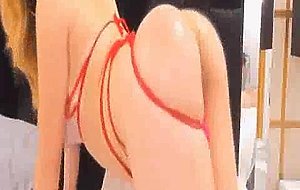 Sexy Babe Inserting Pink Dildo Till Cum